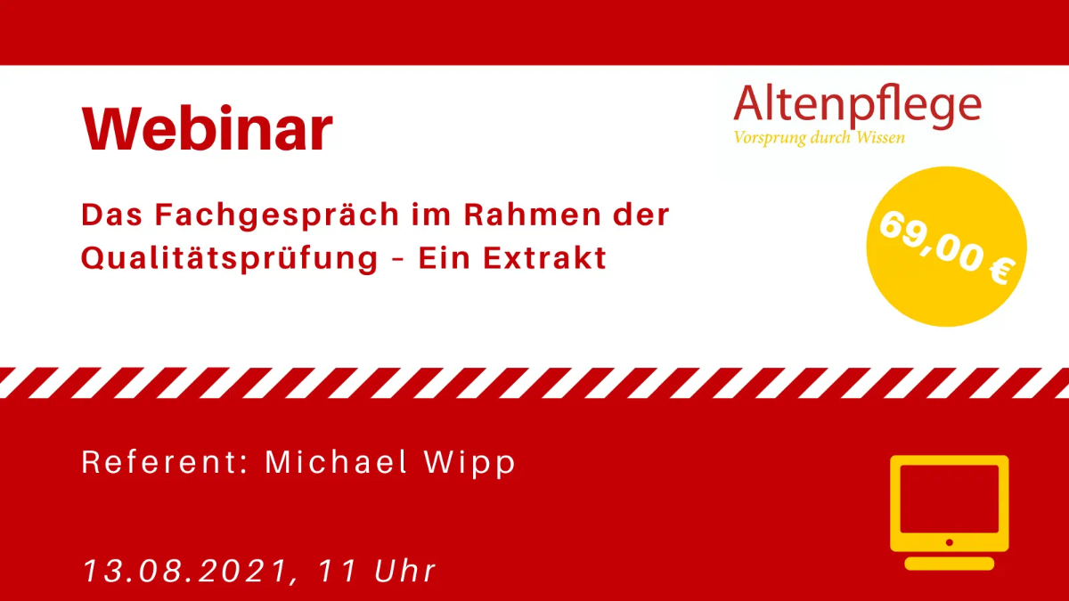 Webinar Fachgespräch Qualitätsprüfung