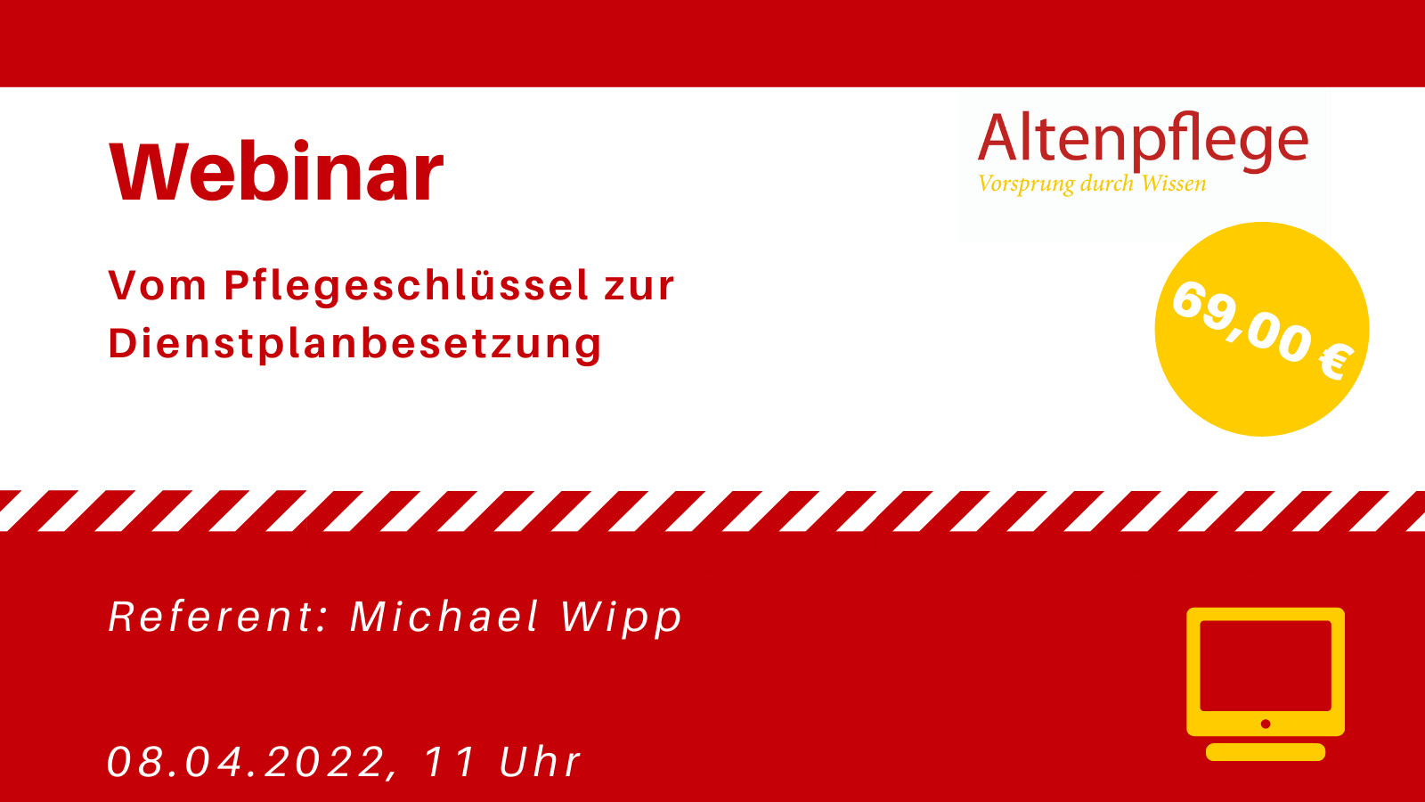 Webinar: Vom Pflegeschlüssel zur Dienstplanbesetzung