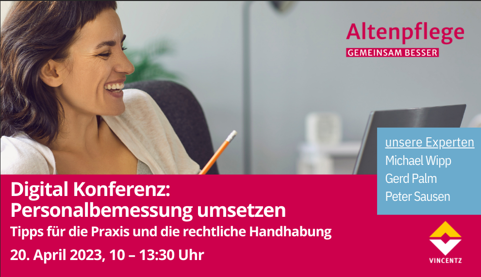 Digital Konferenz: Personalbemessung umsetzen