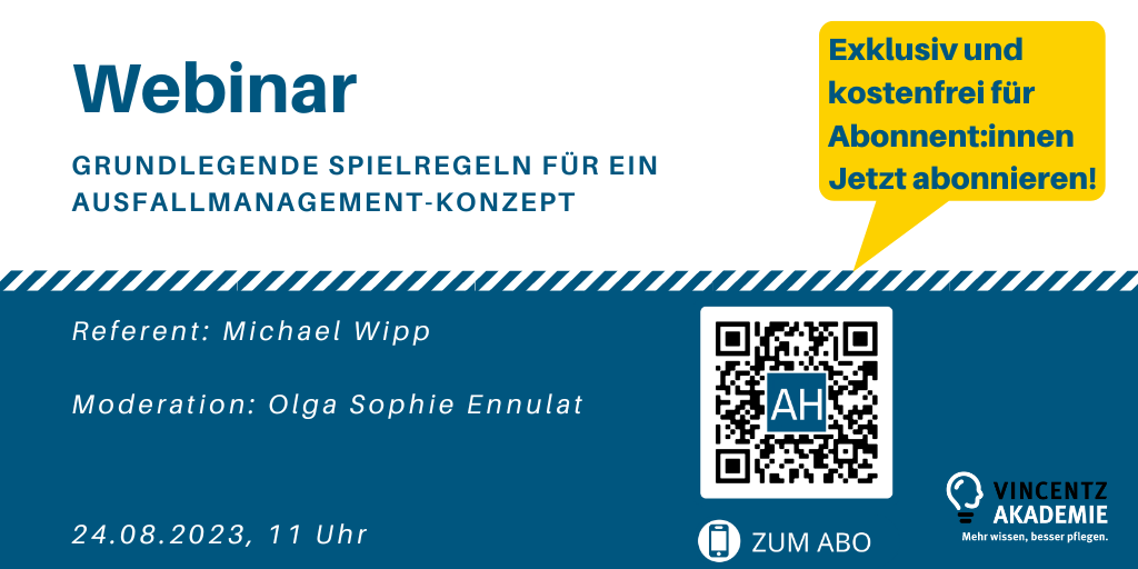 Webinar Ausfallmanagement