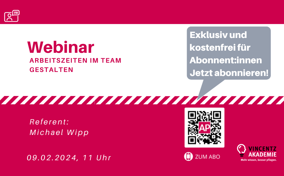 Webinar: Arbeitszeiten im Team gestalten