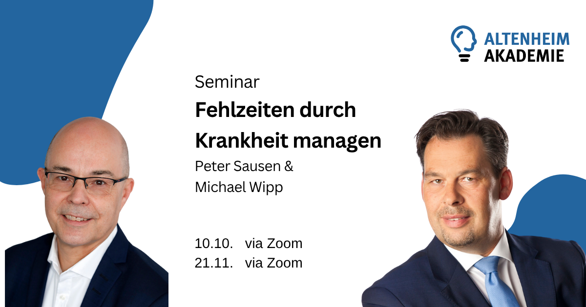 Seminar: Fehlzeiten durch Krankheit managen