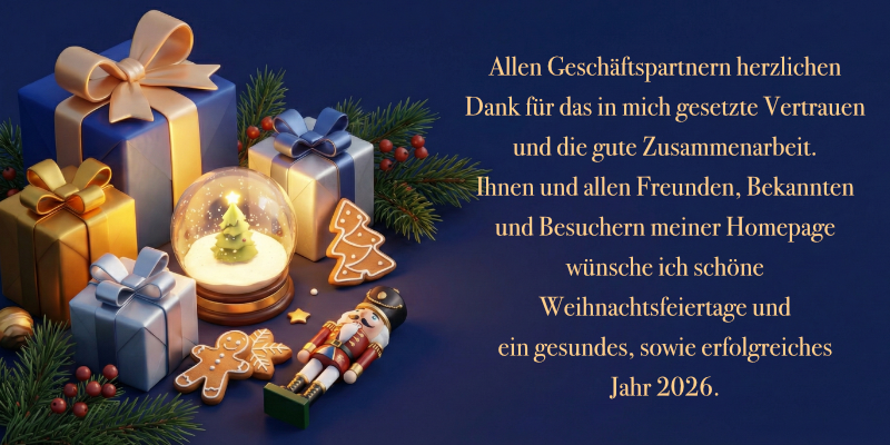 Weihnachtsgrüße 2025